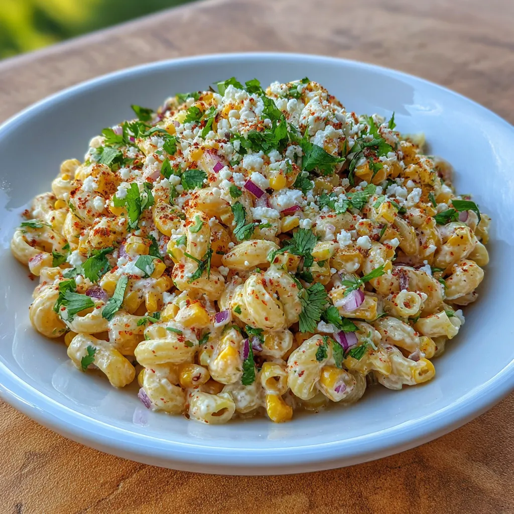 Mexican Street Corn Pasta Salad