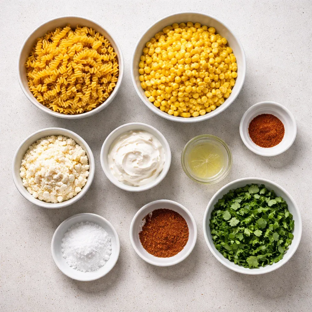 Mexican Street Corn Pasta Salad