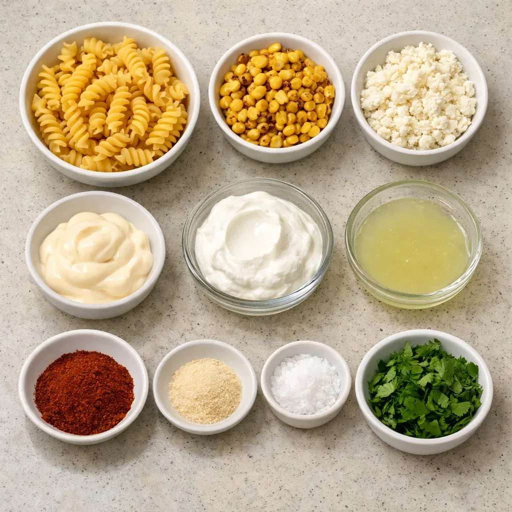 Mexican Street Corn Pasta Salad