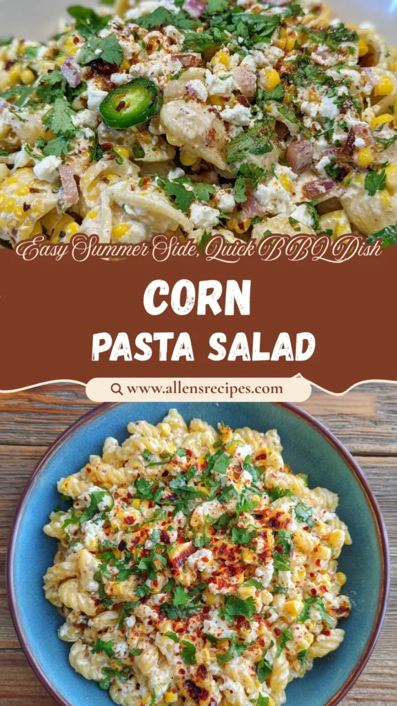 Mexican Street Corn Pasta Salad