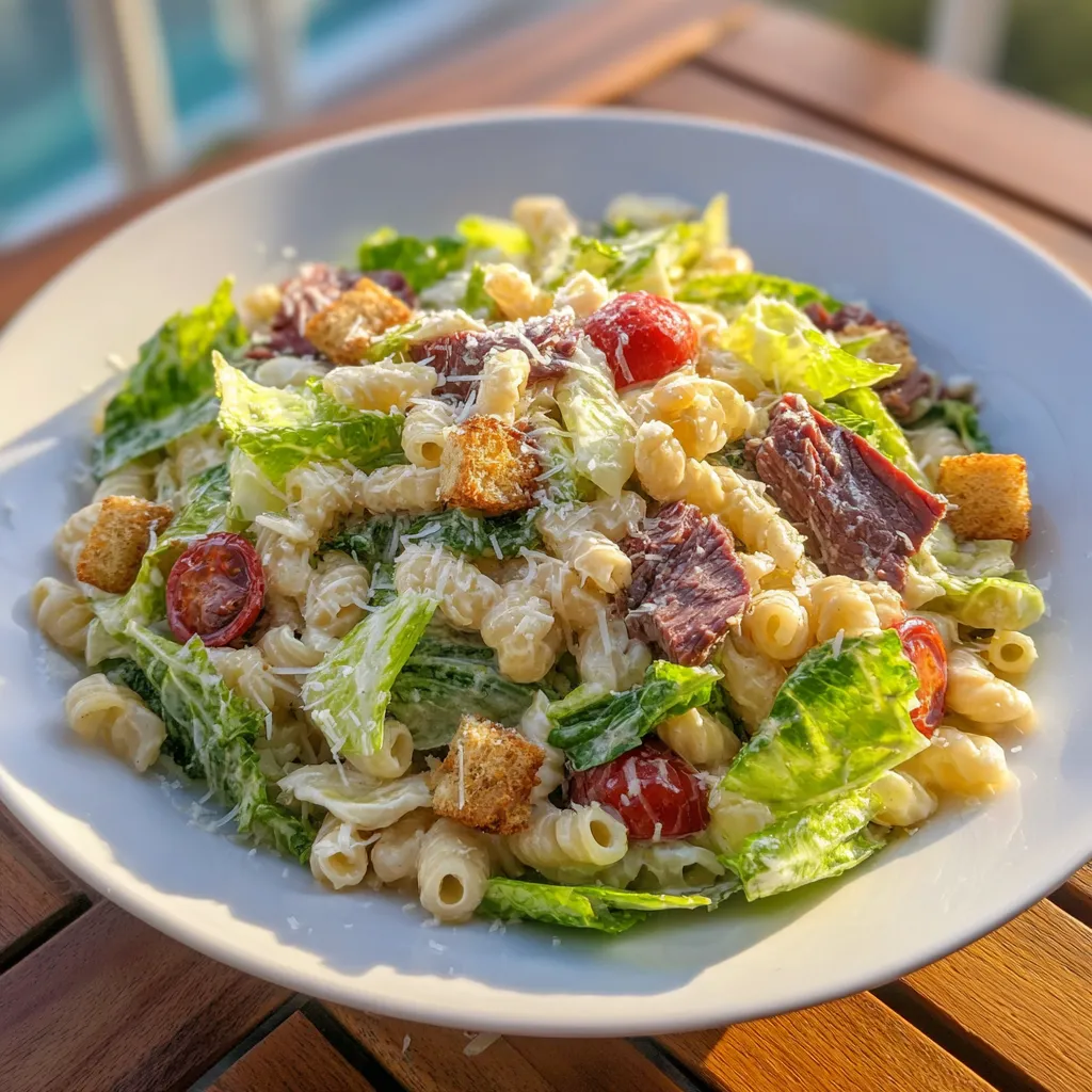Pasta Caesar Salad