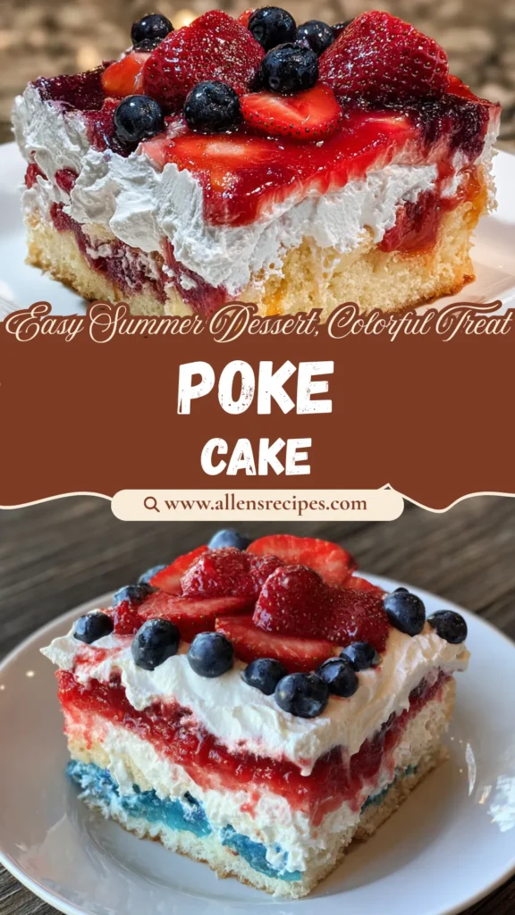 Patriotic Poke Cake