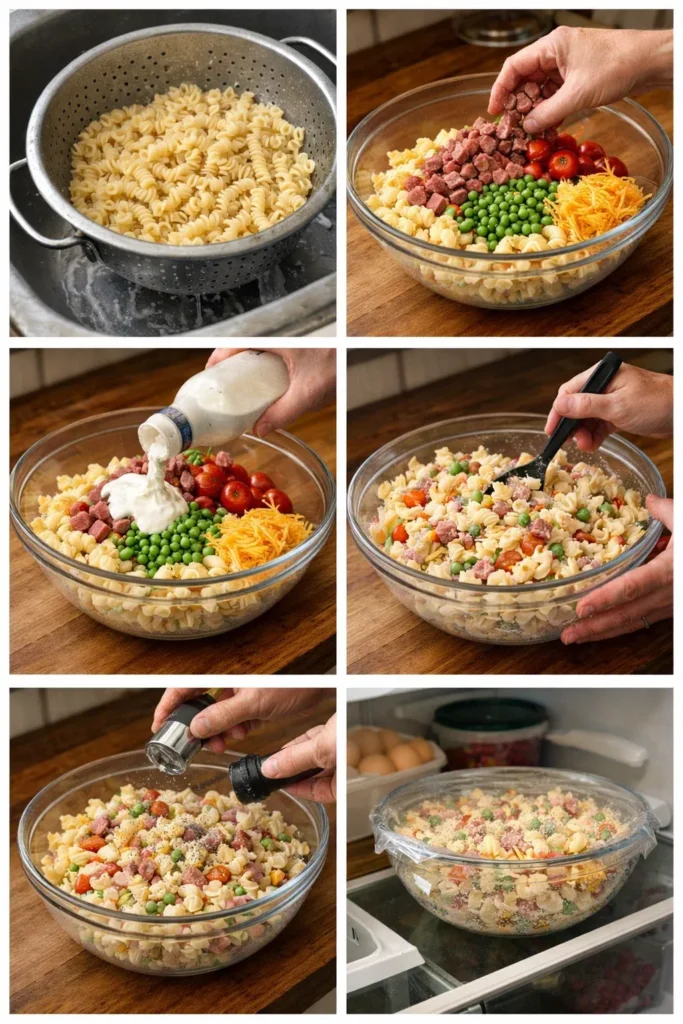 Smoked Beef Ranch Pasta Salad