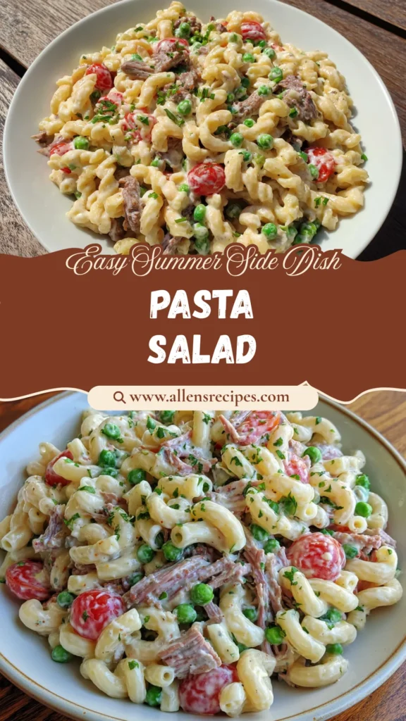 Smoked Beef Ranch Pasta Salad