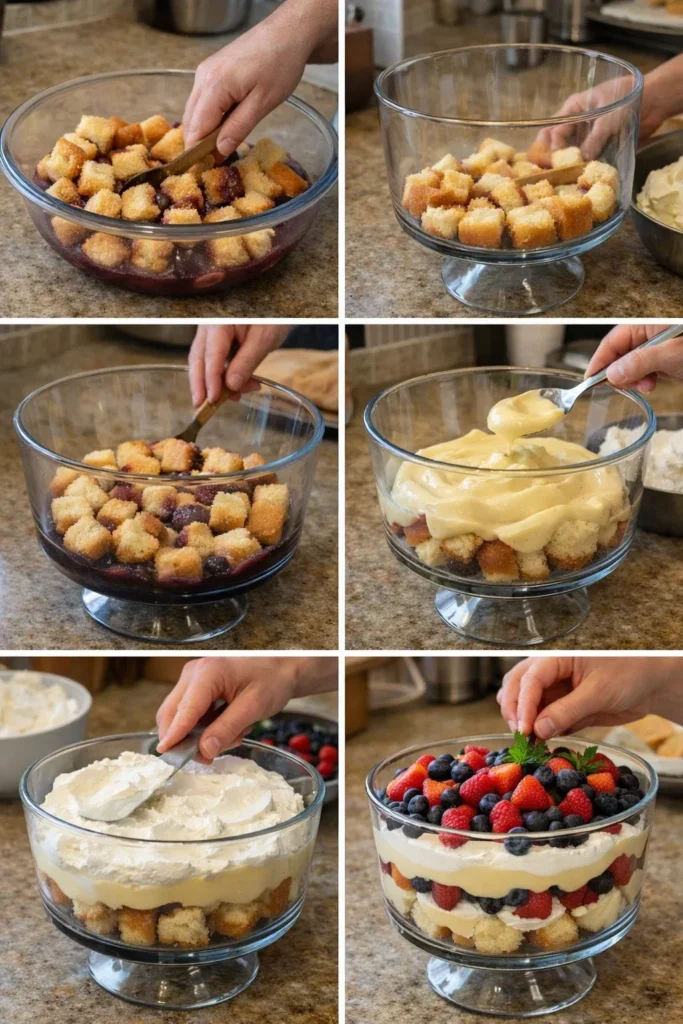 Trifle dessert recipe