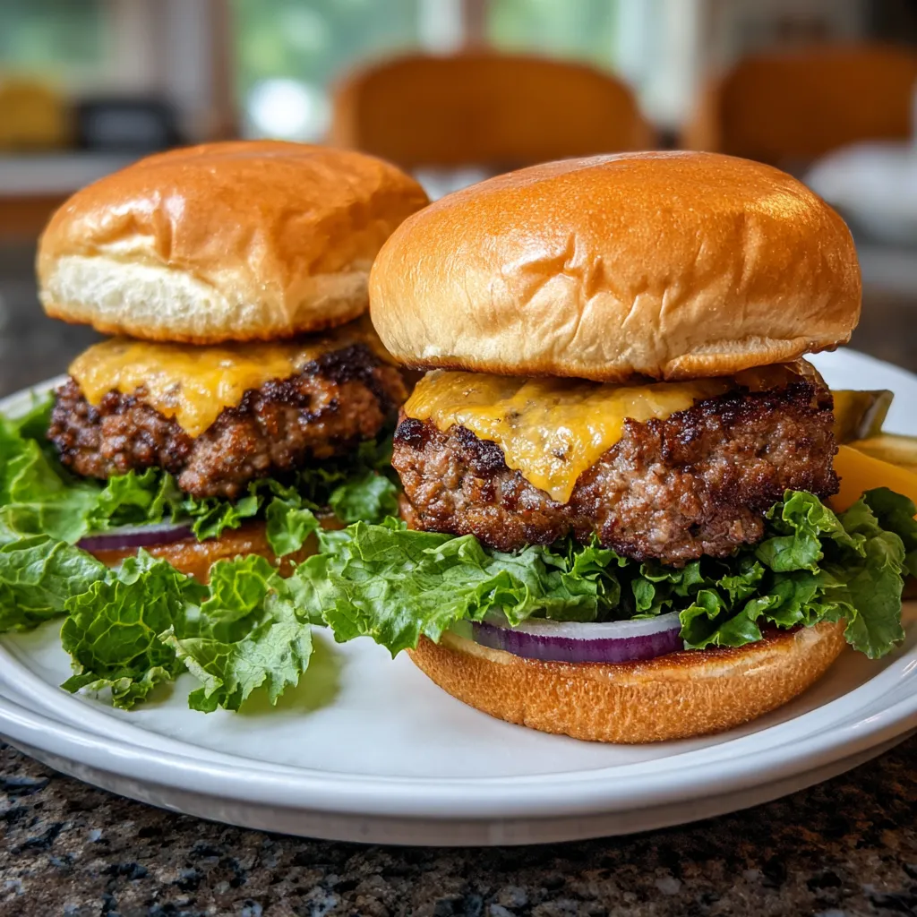 Crispy Smash Burgers